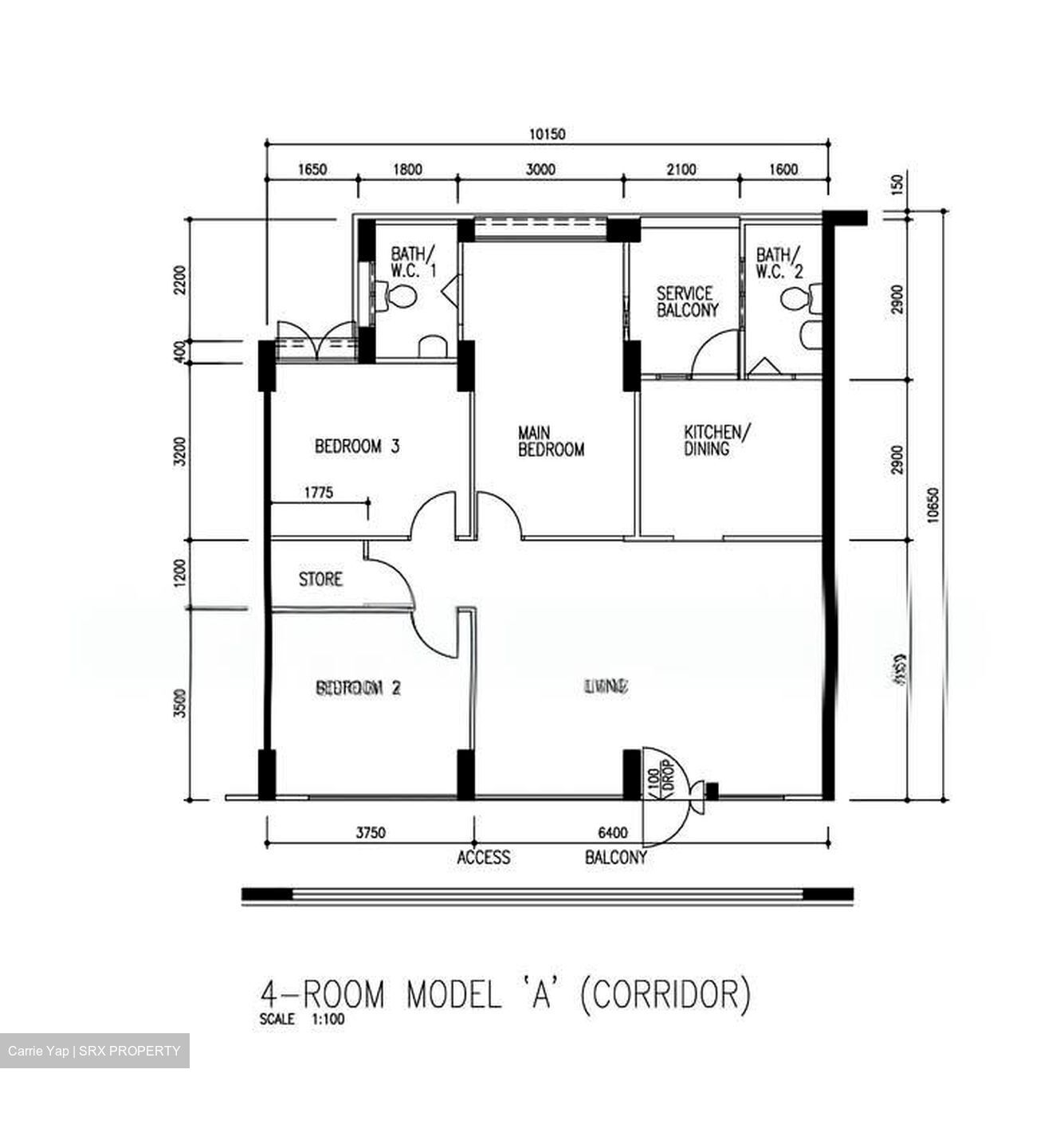 Blk 609 Woodlands Ring Road (Woodlands), HDB 4 Rooms #566679011